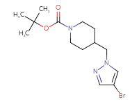 Tert Butyl Bromo H Pyrazol Yl Methyl Piperidine